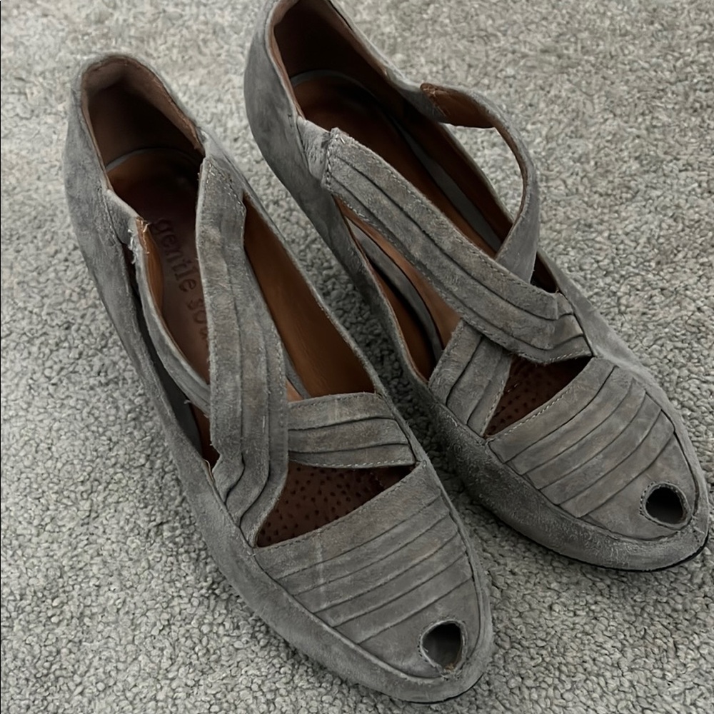 Gentle Souls Gray Heels